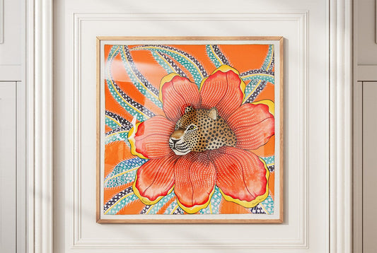 How My Hermès Carré Found Its Way onto the Wall
