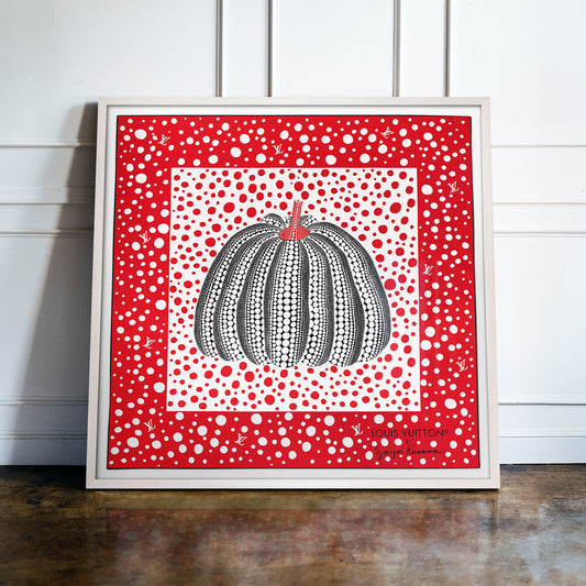 Infinity Dots Pumpkin, Red & Black, 90cm