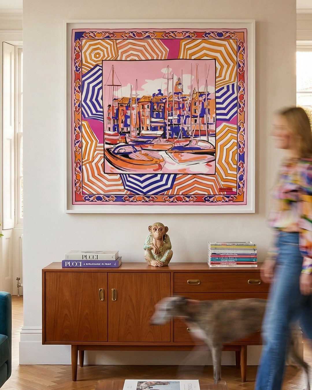 【極美品】Emilio Pucci シルクスカーフ 57×57cm 2026年最新】EMILIO PUCCI レディース バンダナ・スカーフの人気