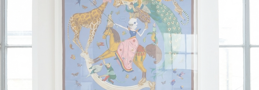 How to Frame a Silk Scarf