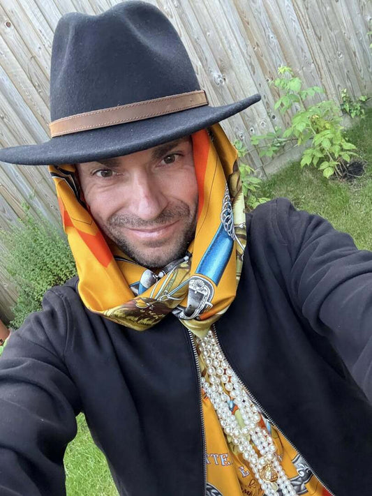 Scarf Stories: Real People, Real Collections - Introducing Pawel