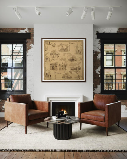 London Landmarks, 90cm