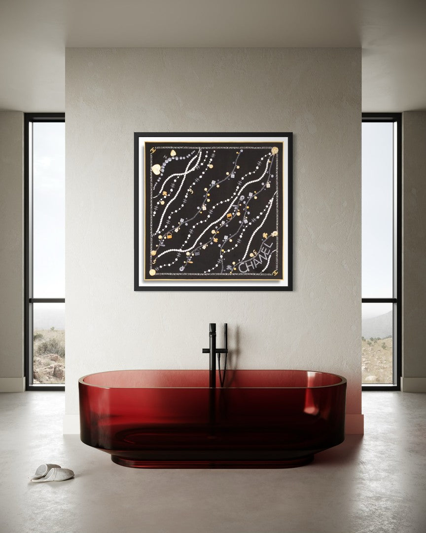 Pearls and Beads, 90cm