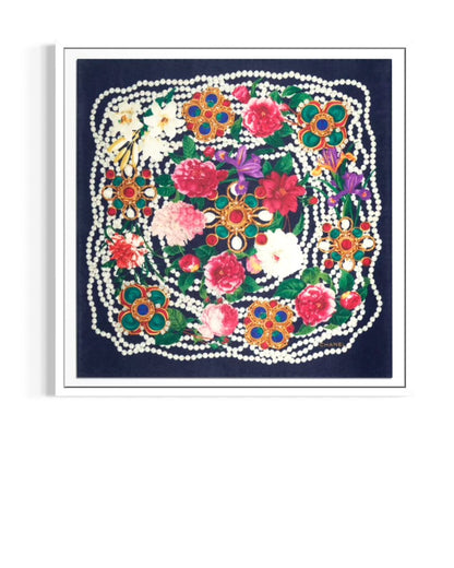 Pearls, Brooches, and Camellia, 43cm