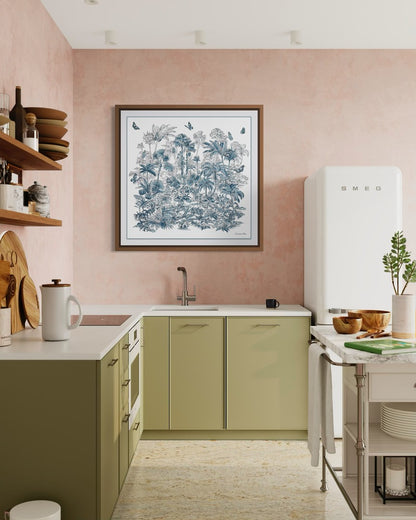 Dioriviera Toile de Jouy Palms, 90cm