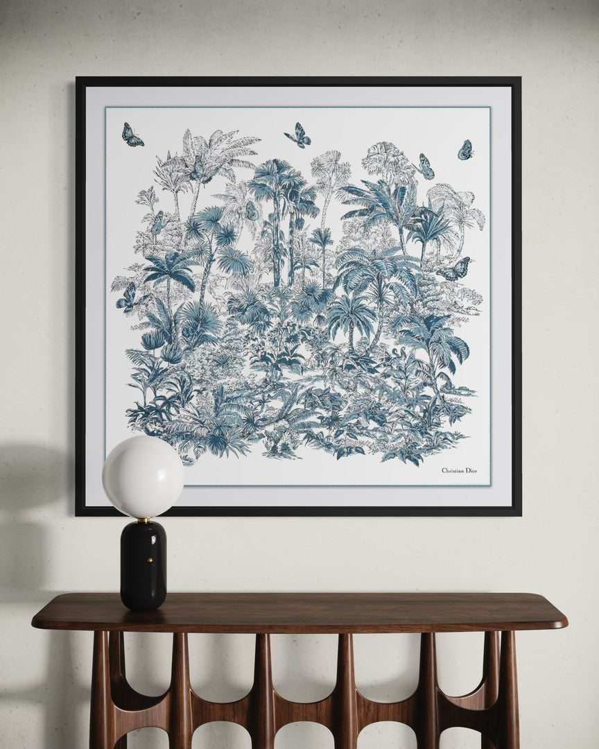 Dioriviera Toile de Jouy Palms, 90cm