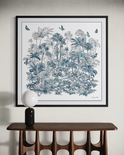 Dioriviera Toile de Jouy Palms, 90cm