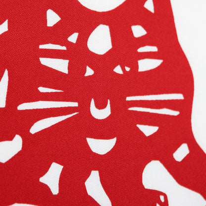Cats and Dogs, Red & White, 90cm