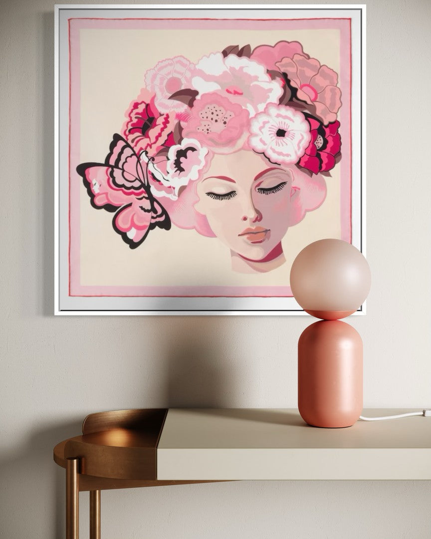 Pink Portrait, 55 cm