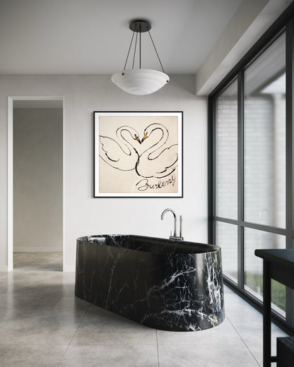Swans, Neutral, 90cm