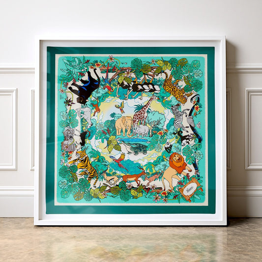 Plants and Animals, Green, 90cm