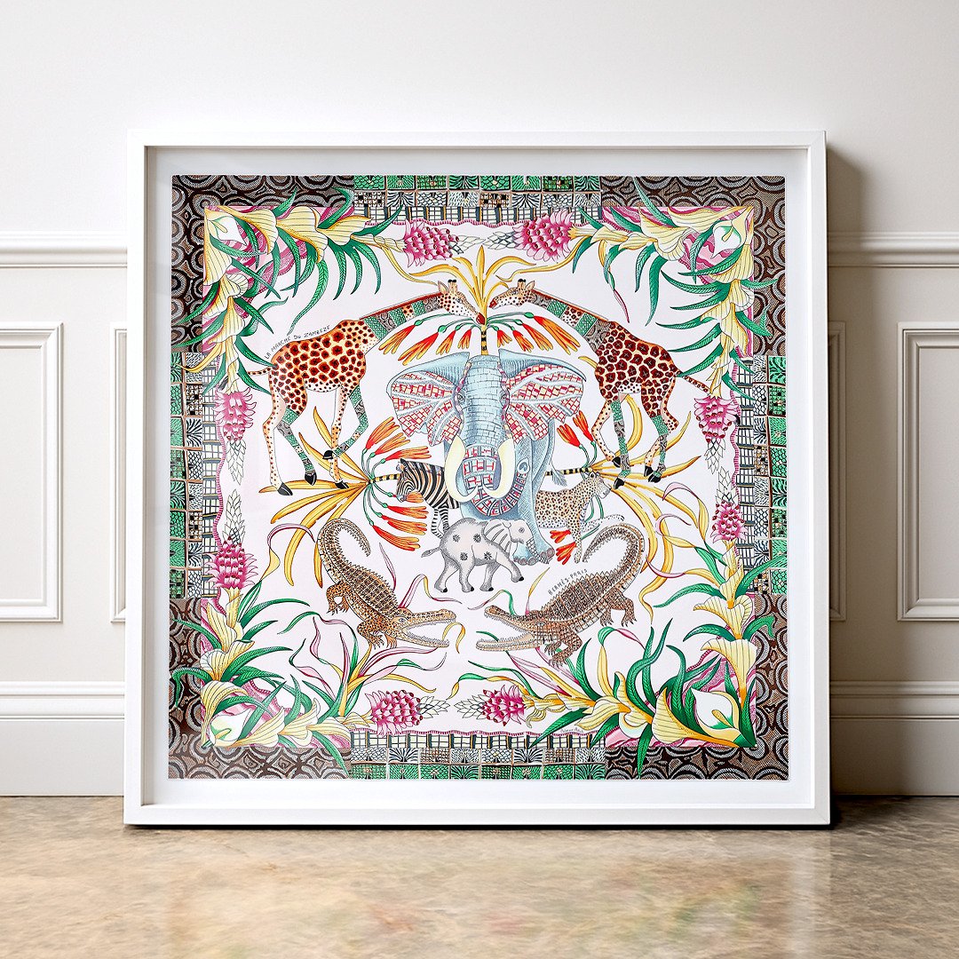 Marche Du Zambeze, White, 90cm