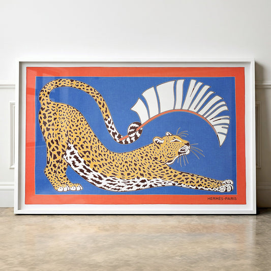 Pagne Panthère au Soleil, Cotton Pareo, Extra Large