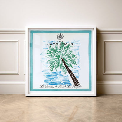 Le Palmier Palm Tree-Print, 70cm