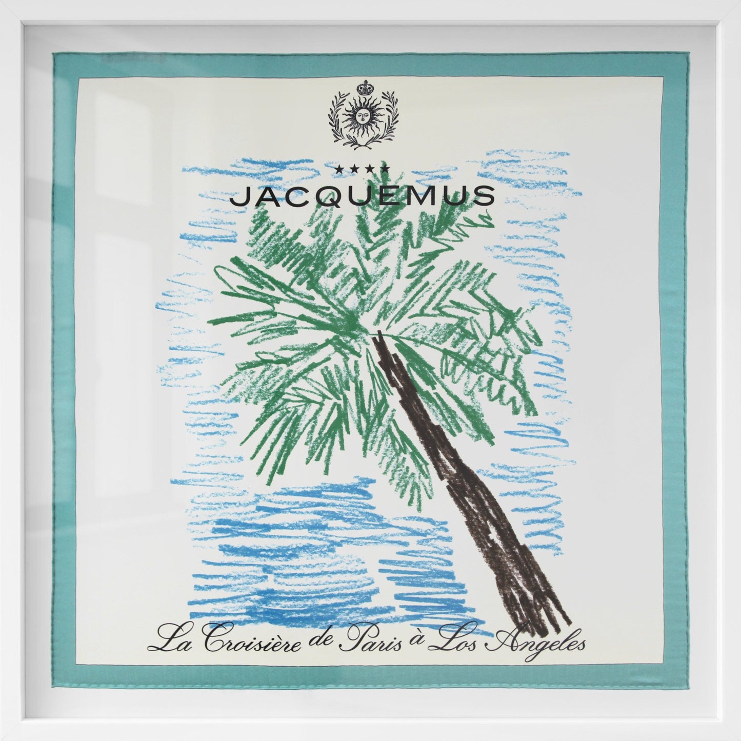 Le Palmier Palm Tree-Print, 70cm